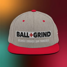 Load image into Gallery viewer, BALL+GRIND - BG Famous Snapback Hat
