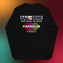 Load image into Gallery viewer, BALL+GRIND - BG FAMOUS Men’s Long Sleeve T-Shirt