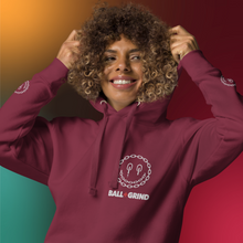 Load image into Gallery viewer, BALL+GRIND - BE GRATEFU! SMILEY LINK Unisex Hoodie