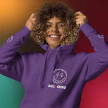 Load image into Gallery viewer, BALL+GRIND - BE GRATEFU! SMILEY LINK Unisex Hoodie