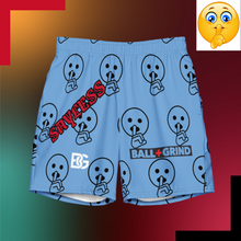 Load image into Gallery viewer, BALL+GRIND - The BG SAYLESS Jordy Blue Men's swim trunks