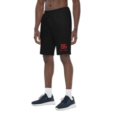 Load image into Gallery viewer, BALL+GRIND - BG Blk/Red Stitched Shorts