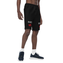 Load image into Gallery viewer, BALL+GRIND - RAR3 BR33D Blk/Red/Wht Men's fleece shorts