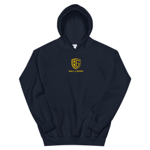 Load image into Gallery viewer, BALL+GRIND -  The Gold Shield Hoodie