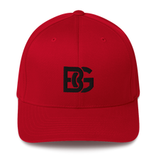 Load image into Gallery viewer, BALL+GRIND: THE GRIND (Black Stitch) Flexfit Structured Twill Cap