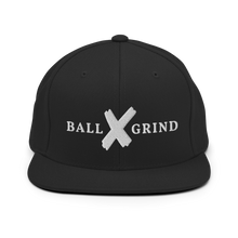 Load image into Gallery viewer, BALL x GRIND: White X Snap Back