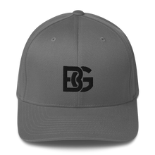 Load image into Gallery viewer, BALL+GRIND: THE GRIND (Black Stitch) Flexfit Structured Twill Cap