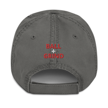 Load image into Gallery viewer, BALL + GRIND "FAITH OVER FEAR" (Red Letter) Distressed Dad Hat