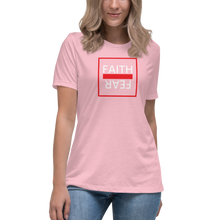 Load image into Gallery viewer, Ball+Grind "Faith Over Fear" Women's Relaxed T-Shirt