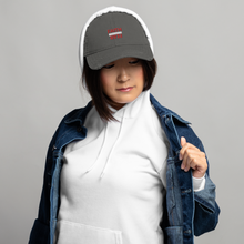 Load image into Gallery viewer, BALL + GRIND "FAITH OVER FEAR" (Red Letter) Distressed Dad Hat