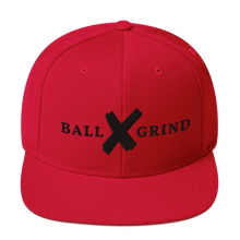 Load image into Gallery viewer, BALL x GRIND: Black X Snap Back
