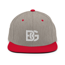 Load image into Gallery viewer, BALL+GRIND - BG (White Stitched) Snapback