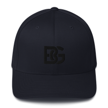 Load image into Gallery viewer, BALL+GRIND: THE GRIND (Black Stitch) Flexfit Structured Twill Cap