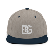 Load image into Gallery viewer, BALL+GRIND - BG (White Stitched) Snapback