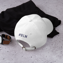 Load image into Gallery viewer, BALL x GRIND: #BLM FOREVER Blk/Nvy Dad hat