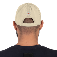 Load image into Gallery viewer, BALL + GRIND "FAITH OVER FEAR "White Letter" Distressed Dad Hat
