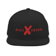 Load image into Gallery viewer, BALL x GRIND: RED X Snap Back