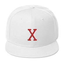 Load image into Gallery viewer, BALL x GRIND - FOREVER #BLM Snapback Hat White/Red