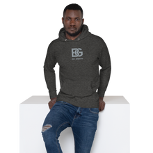 Load image into Gallery viewer, BALL+GRIND: BG "Cool Grey" Unisex Lightweight Hoodie
