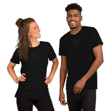 Load image into Gallery viewer, BALL+GRIND - BG Black Stitched Short-Sleeve Unisex T-Shirt