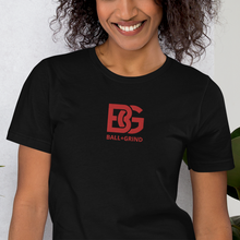 Load image into Gallery viewer, BALL+GRIND - BG (BRED)Stitched Short-Sleeve Unisex