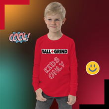 Load image into Gallery viewer, BALL+GRIND - KIDS ONLY Youth long sleeve tee
